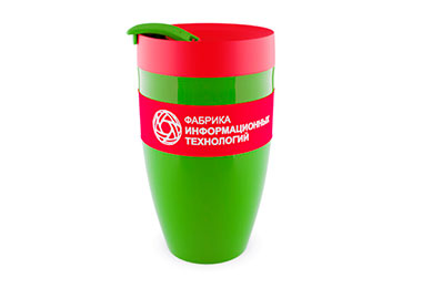 Стаканы пластиковые 400 мл «КипМаг» готовые - мерч на заказ