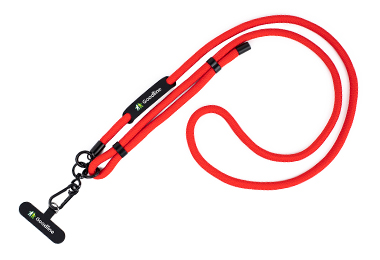 Шнурки для телефона с регулировкой - мерч на заказ