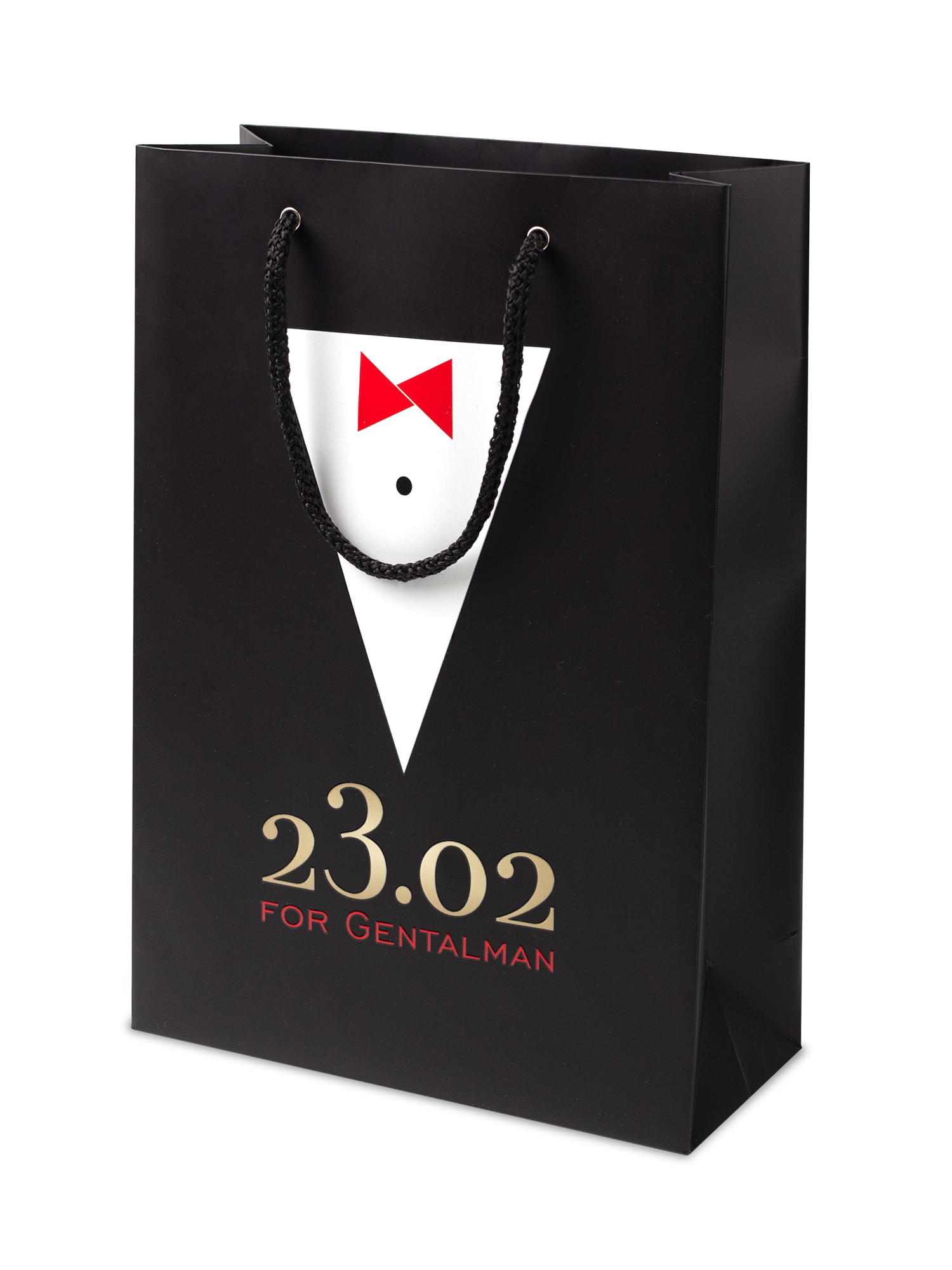 Корпоративные подарки -  Бумажные пакеты (230x300x90 мм), День защитника отечества 23 февраля